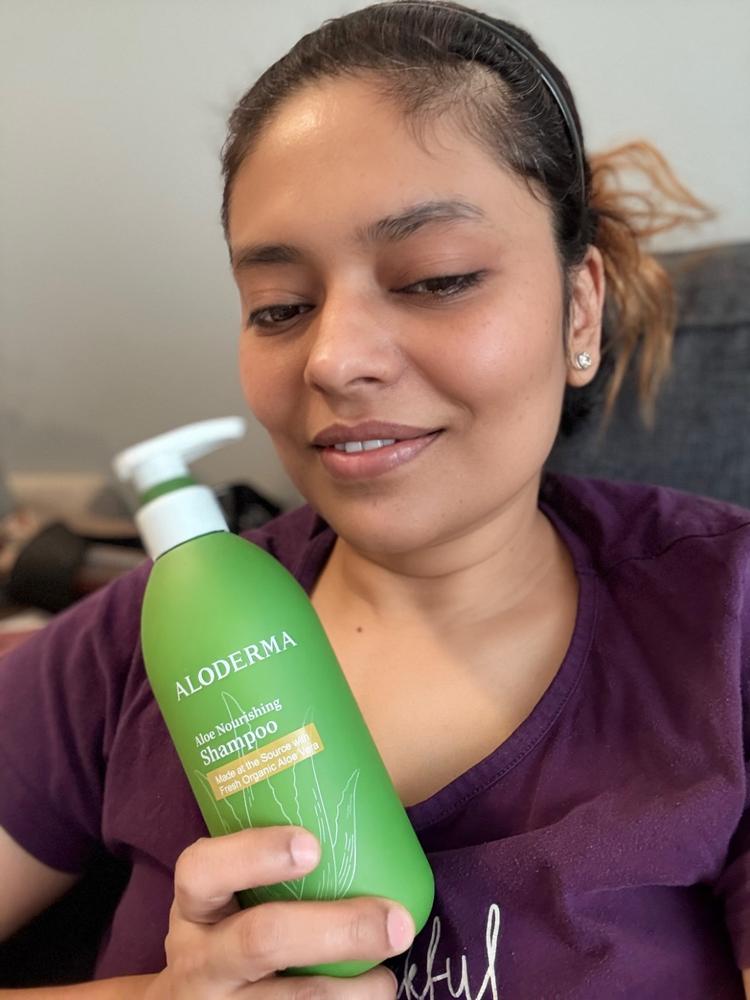 Aloe Nourishing Shampoo - Customer Photo From Shalini Sharma