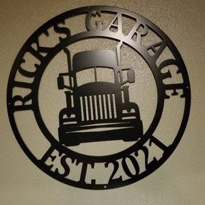 Big Rig Trucker Monogram - Customer Photo From Diana Hilpert