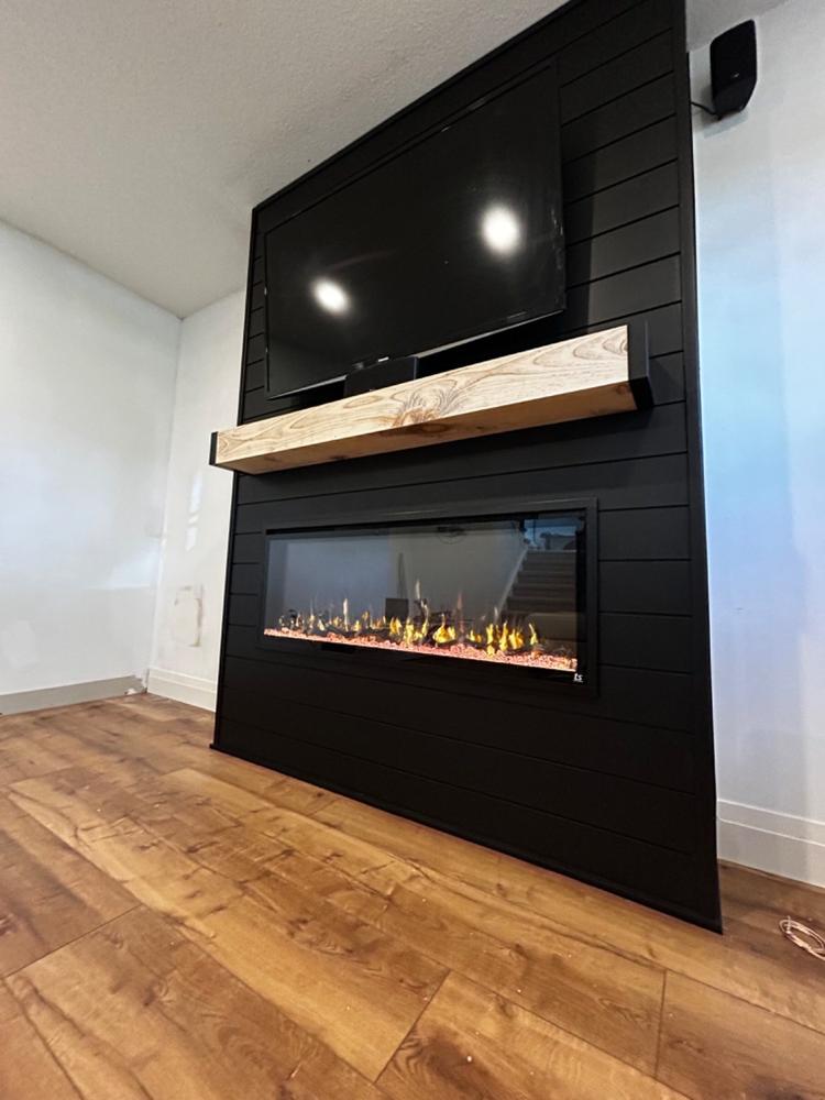 Sideline Elite 50 Inch Recessed Smart Electric Fireplace 80036 - Customer Photo From Jordan Daye