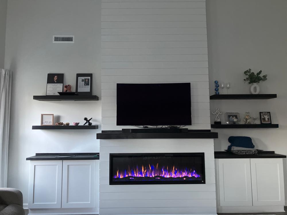 Electric Fireplace Accessory Bundle 60 Inches and Below - Wifi Fireplace Remote - Customer Photo From Julie Morgan