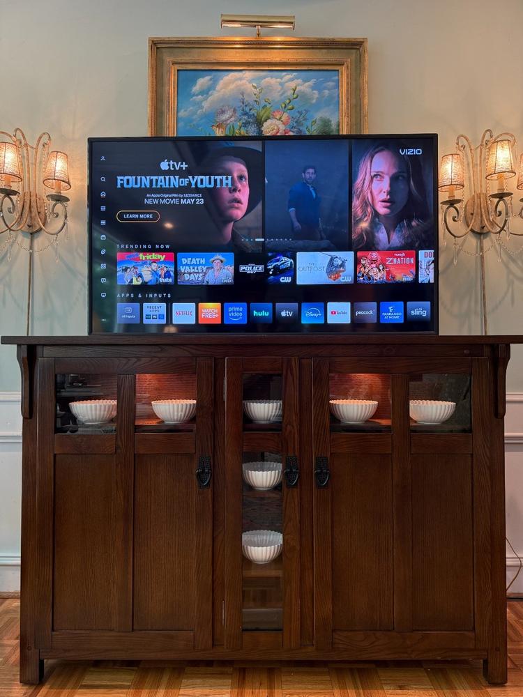 家具 smart TV Furinno-Turn-S-Tube-Wood-TV-