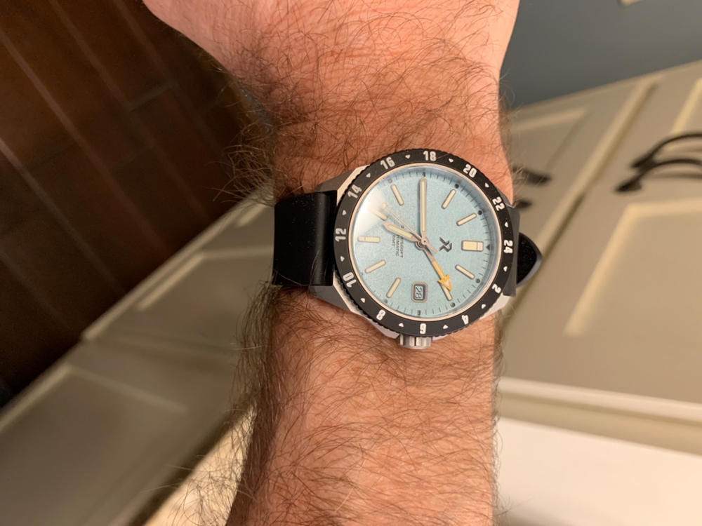 ASCENTUS GMT - Medallion Yellow - Customer Photo From William Ziegwied