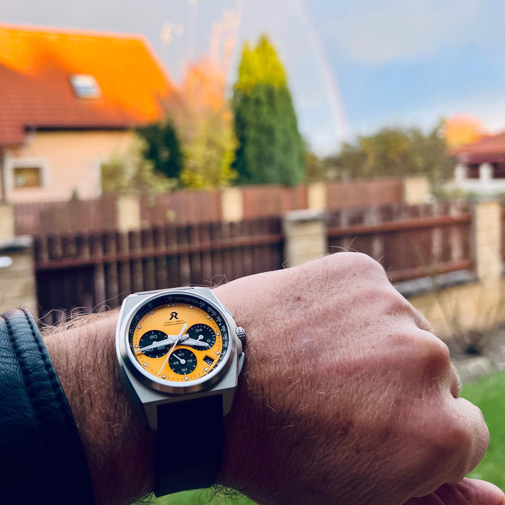 Valour Chronograph - Medallion Yellow - Customer Photo From Ivan Cizmarik