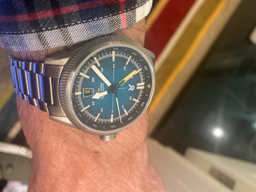 Fortitude GMT - TurboTeal - Customer Photo From Josef Hepworth