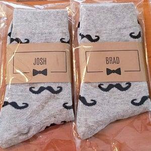 Mustache Socks - Customer Photo From Marsadie