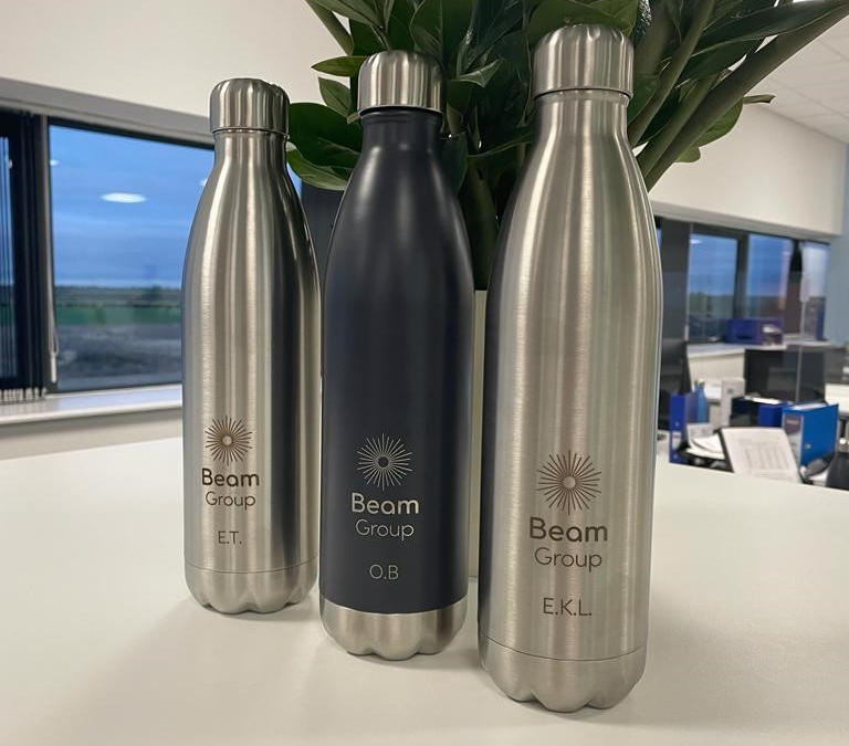 Personalised Water Bottles - Customer Photo From Beam Group