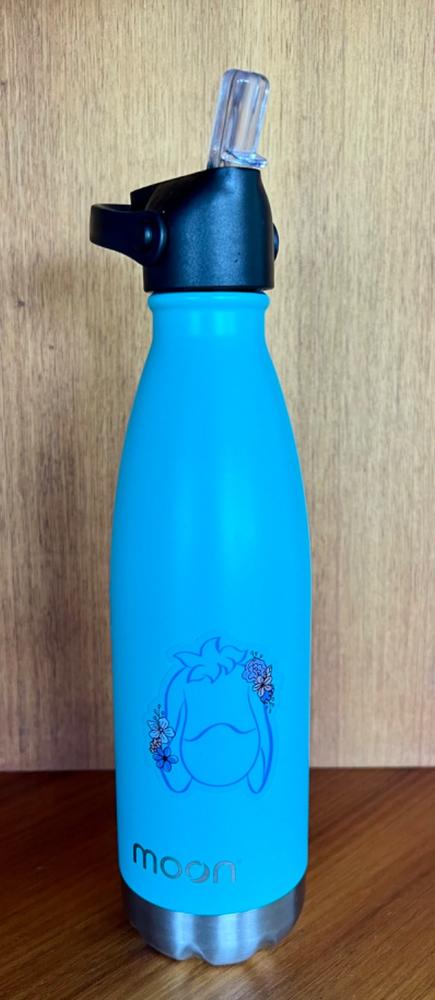 Water Bottle with Straw Lid - Customer Photo From Leanne Lommerse