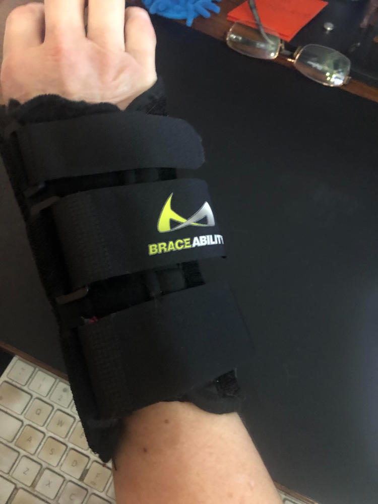 Thumb & Wrist Splint | Tendonitis Hand Spica Brace for De Quervain’s Tenosynovitis - Customer Photo From Holly Hetfield