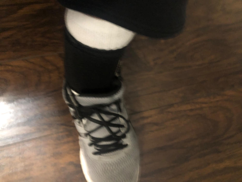 Soft AFO Drop Foot Brace | Shoe Dorsiflexion Assist for Neuropathy or Charcot Marie Tooth Treatment - Customer Photo From Marcus Johnson