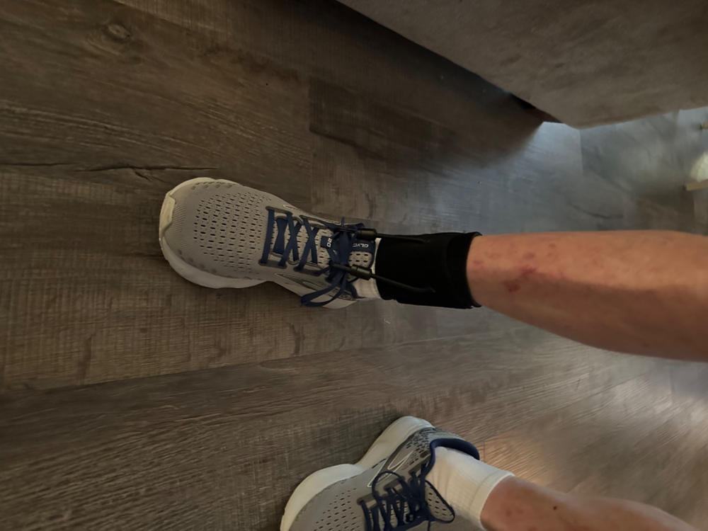Soft AFO Drop Foot Brace | Shoe Dorsiflexion Assist for Neuropathy or Charcot Marie Tooth Treatment - Customer Photo From Lindsay Cook