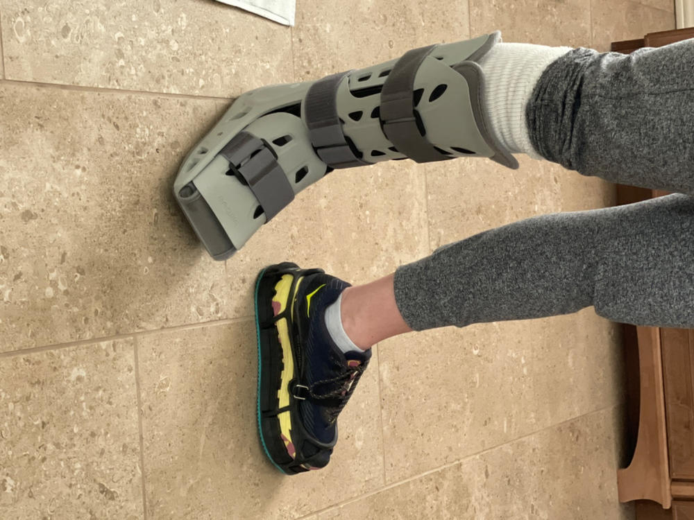 EVENup Shoe Balancer | Leveler and Lift for Uneven Legs to Wear With Walking Boot - Customer Photo From Julia Cailliet