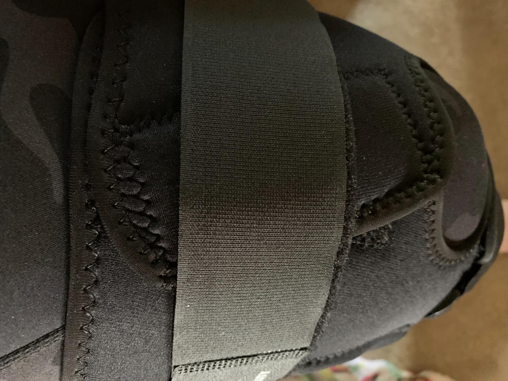 Bariatric Plus Size Hinged Knee Brace | Wraparound Meniscus & Joint Support with Stability Straps - Customer Photo From Kelley Lohr