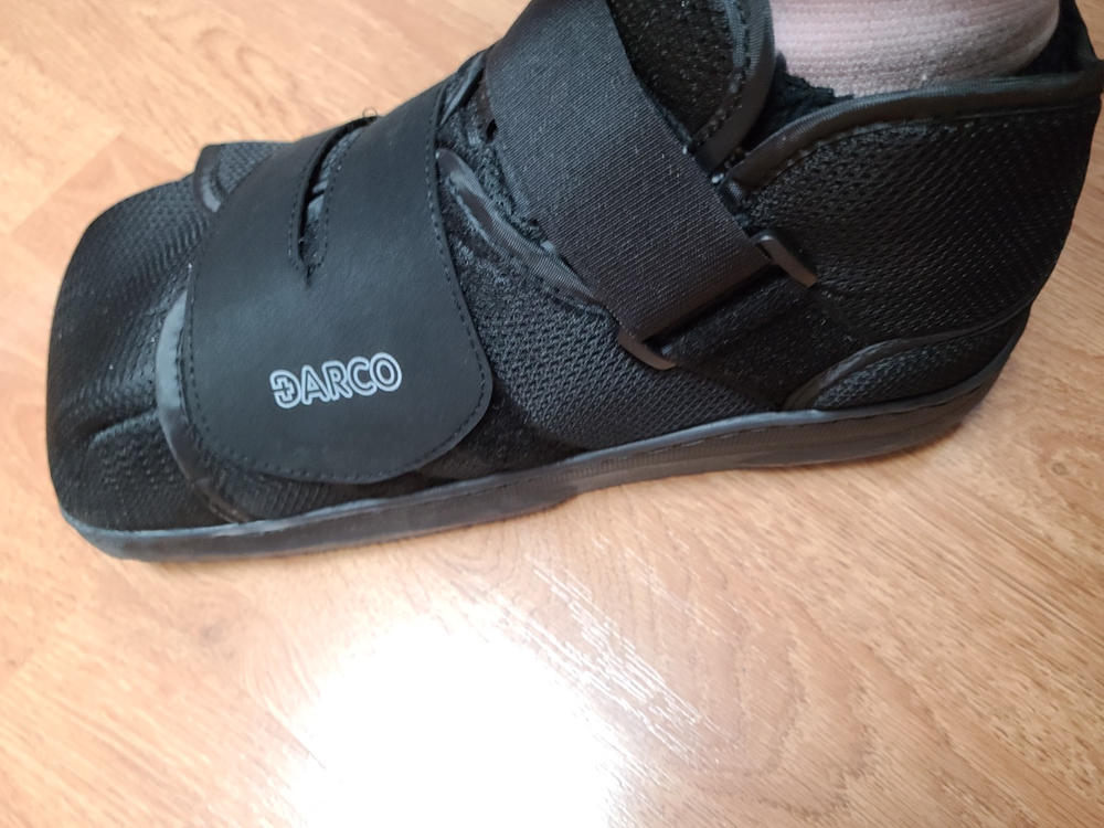 Closed Toe Medical Walking Shoe / Foot Protection Boot - Customer Photo From Jeff Reid