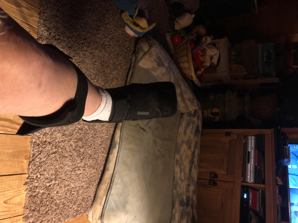 Closed Toe Medical Walking Shoe / Foot Protection Boot - Customer Photo From Jacqueline Russell