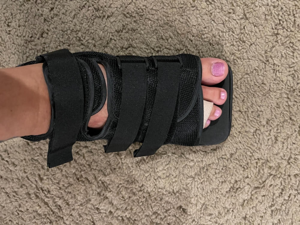 Post-op Broken Foot & Toe Fracture Medical Walking Shoe - Customer Photo From Maria Teresa Moll Andia