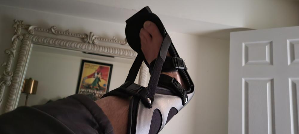 Plantar Fasciitis Night Splint Boot | Dorsiflexion Foot Brace for Calf Stretching, Heel & Arch Pain - Customer Photo From chris read