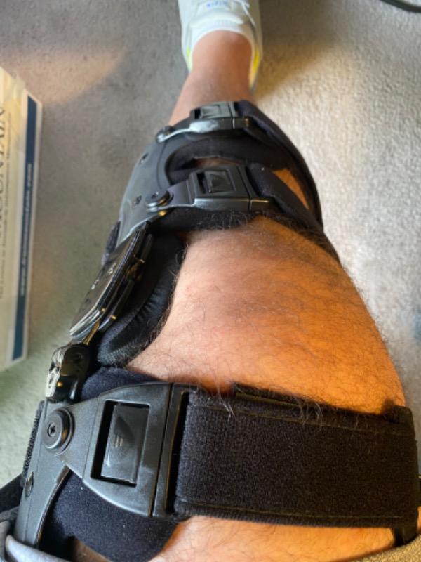 DonJoy X-Act Rom Post-Op Knee Brace Universal Left Iraq