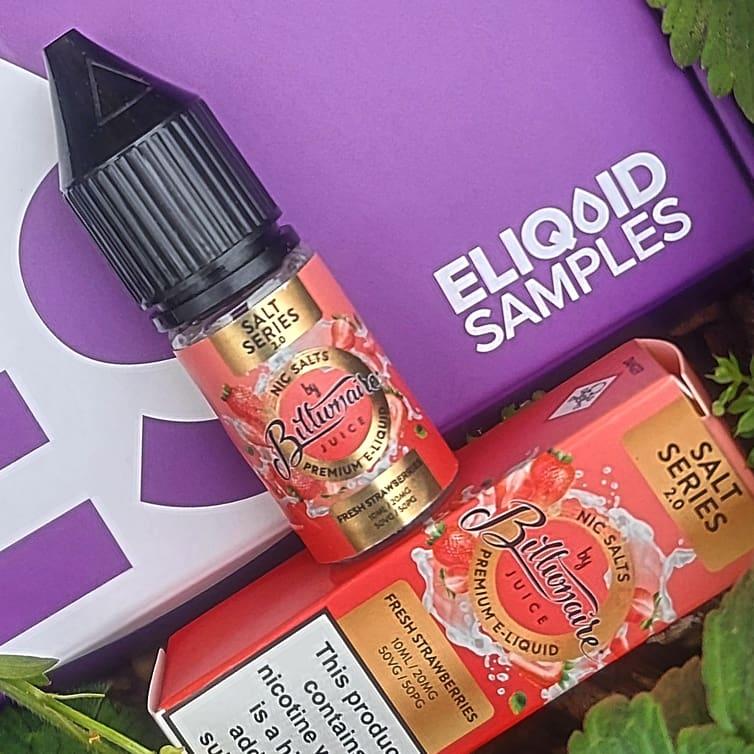 Fresh Strawberries - Nic Salts - Billionaire Juice - Customer Photo From Johnbest1979-9344