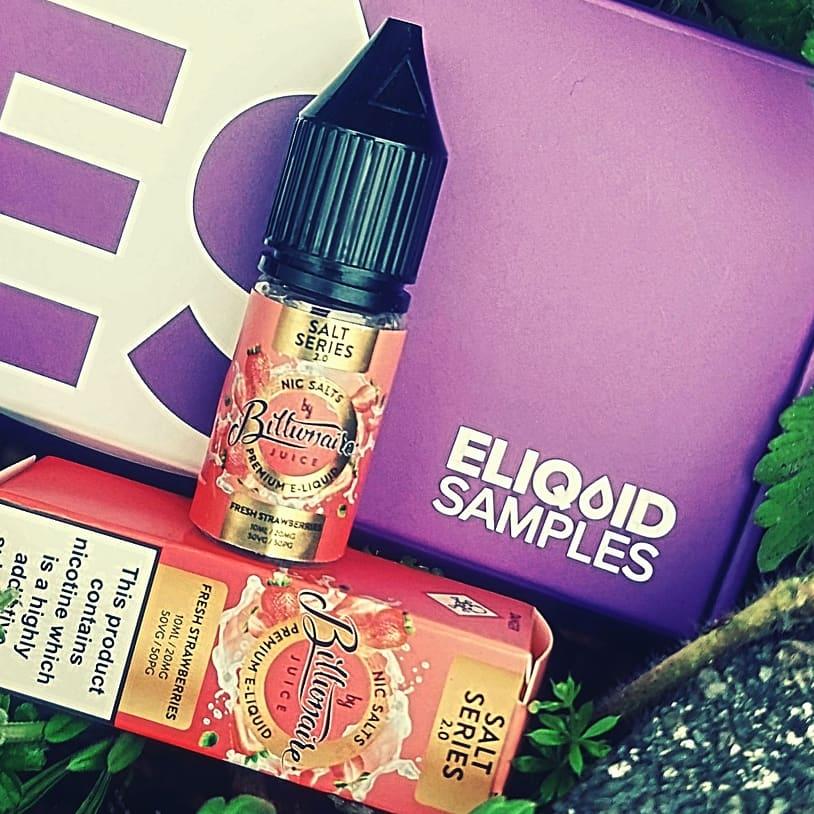 Fresh Strawberries - Nic Salts - Billionaire Juice - Customer Photo From Johnbest1979-9344