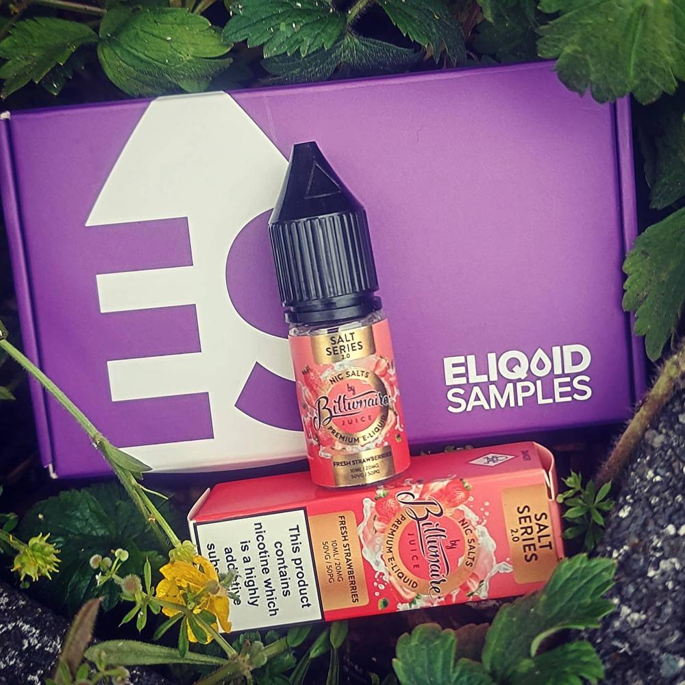 Fresh Strawberries - Nic Salts - Billionaire Juice - Customer Photo From Johnbest1979-9344