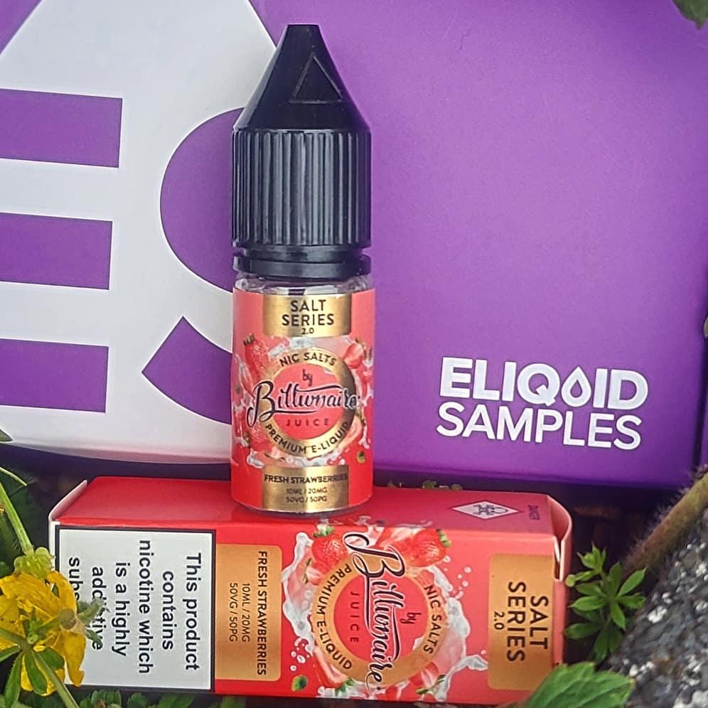 Fresh Strawberries - Nic Salts - Billionaire Juice - Customer Photo From Johnbest1979-9344