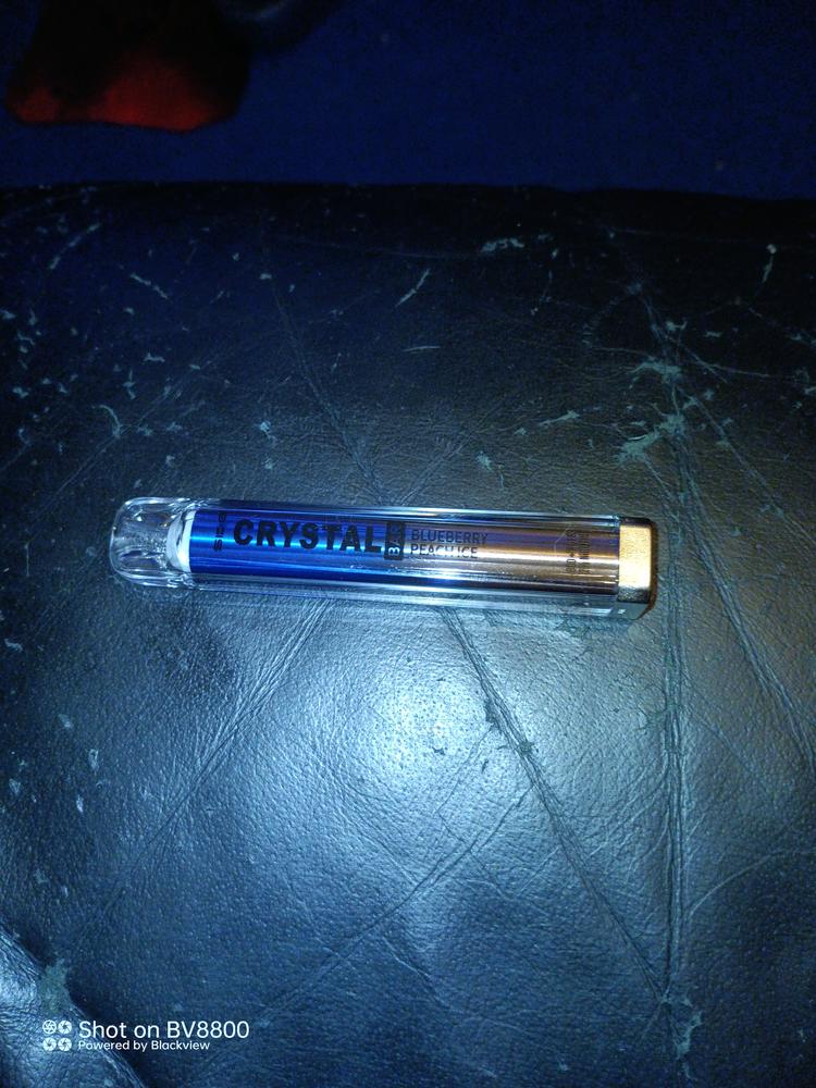 Crystal Bar Disposable Vape 20mg - Customer Photo From Darren Charman