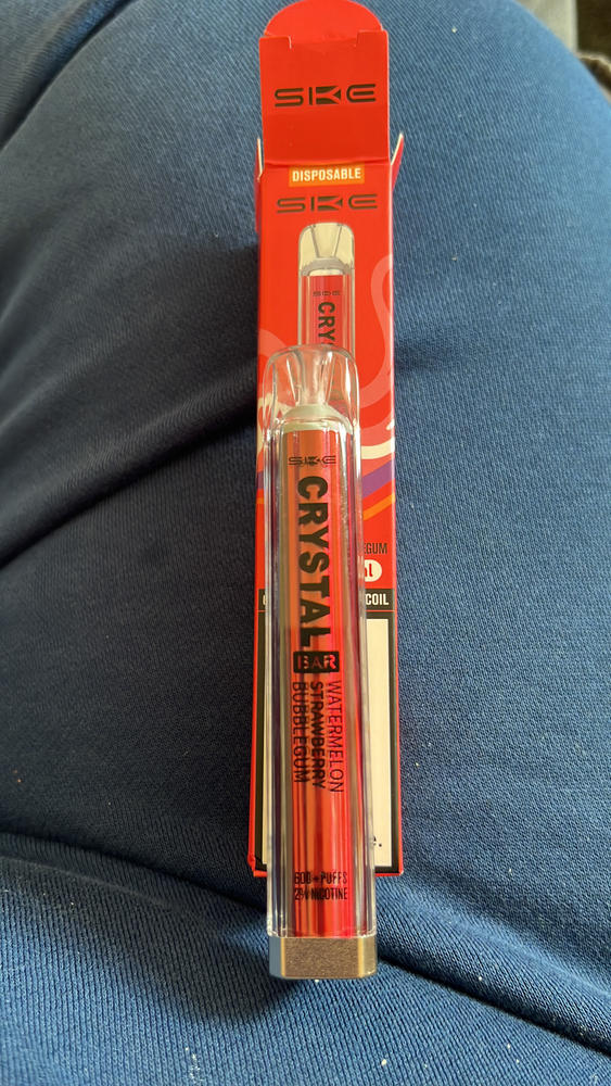 Crystal Bar Disposable Vape 20mg - Customer Photo From Rachel Brown