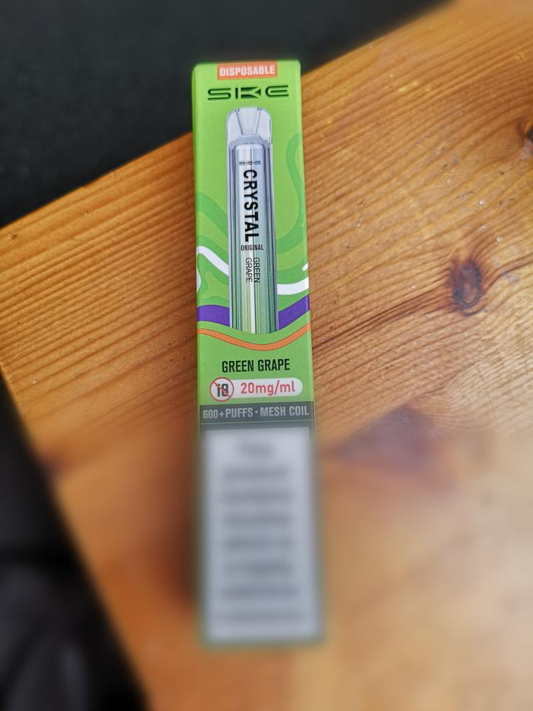 Crystal Bar Disposable Vape 20mg - Customer Photo From john Mcdonald