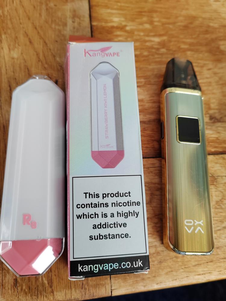 KangVAPE REACTION R8 Disposable Vape - Customer Photo From Ross Knight 