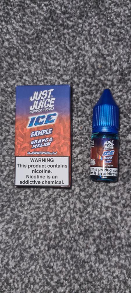 Just Juice Ice 50/50 - 5 Flavours Available - Customer Photo From Gavin haddow 