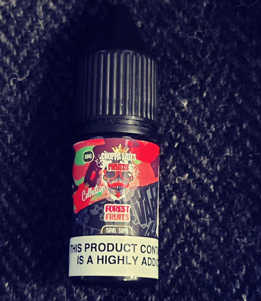Choppa Vapes Nic Salts - 5 Flavours Available - Customer Photo From Kevin Graham