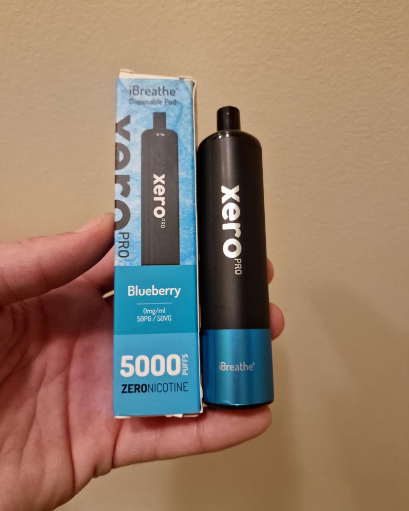 iBreathe Xero Pro 5000 Disposables 0mg NO NICOTINE - Customer Photo From Ash Claire 