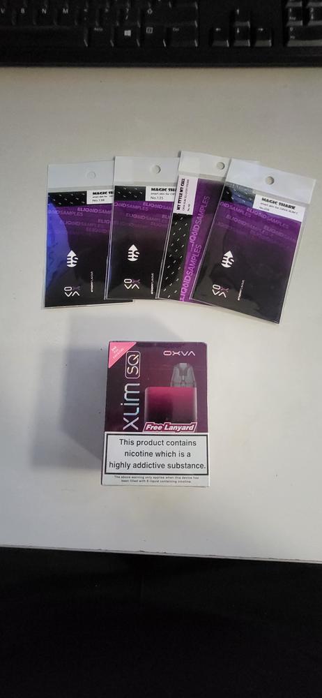 OXVA Xlim SQ Pod Kit - Customer Photo From Kevin Graham