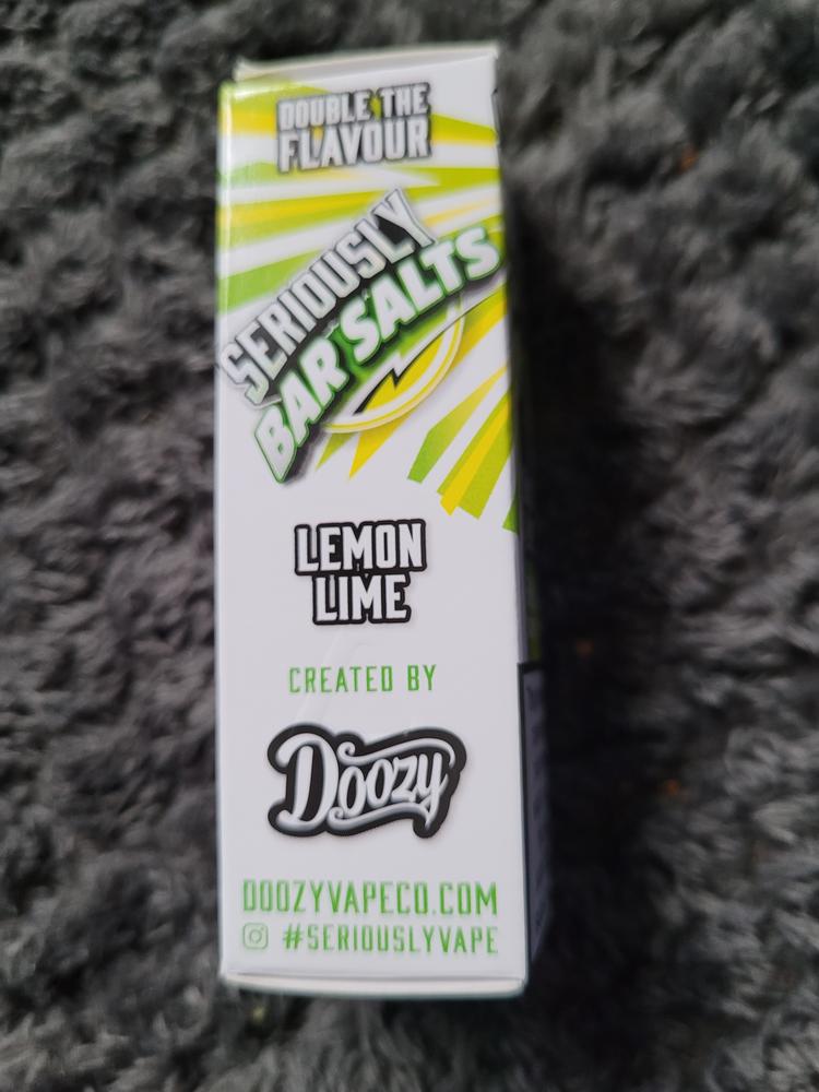 Doozy Seriously Bar Salts Nic Salts - Customer Photo From susan mc donald