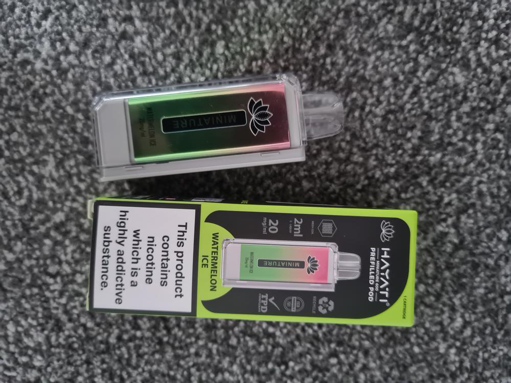 Hayati Miniature 600 Prefilled Pod - Customer Photo From Gavin h