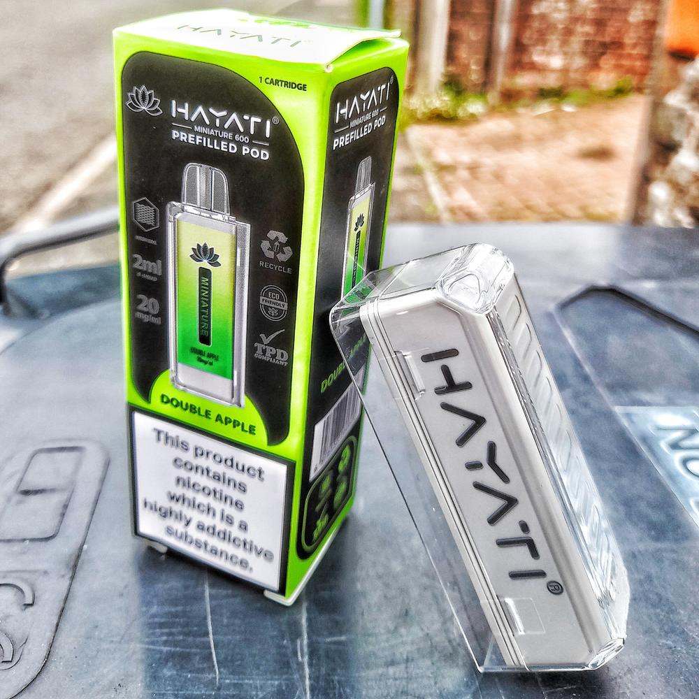 Hayati Miniature 600 Prefilled Pod - Customer Photo From Kyle tompkins