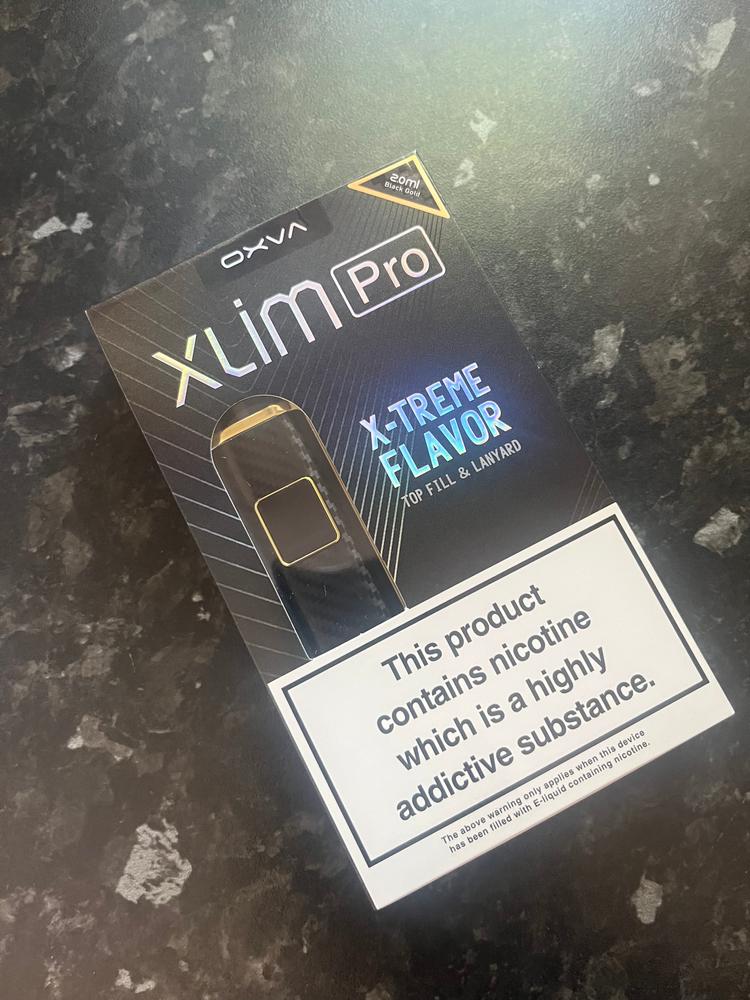 OXVA Xlim Pro Pod Kit - Customer Photo From Ben evans 