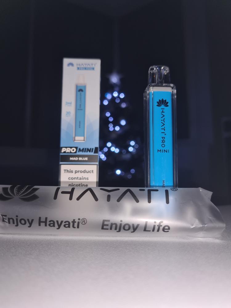 Hayati Pro Mini Disposable Vape - Customer Photo From Gavin. H