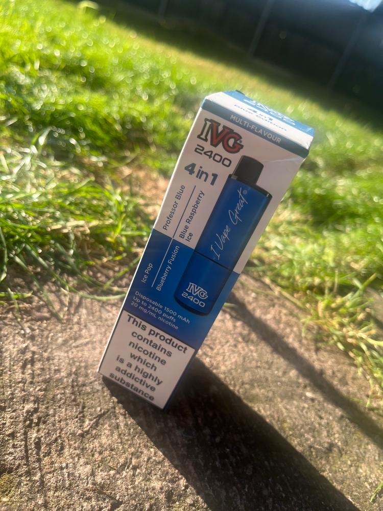 IVG 2400 Puff Disposable Vape - Multi Flavour Edition - Customer Photo From Ben evans 