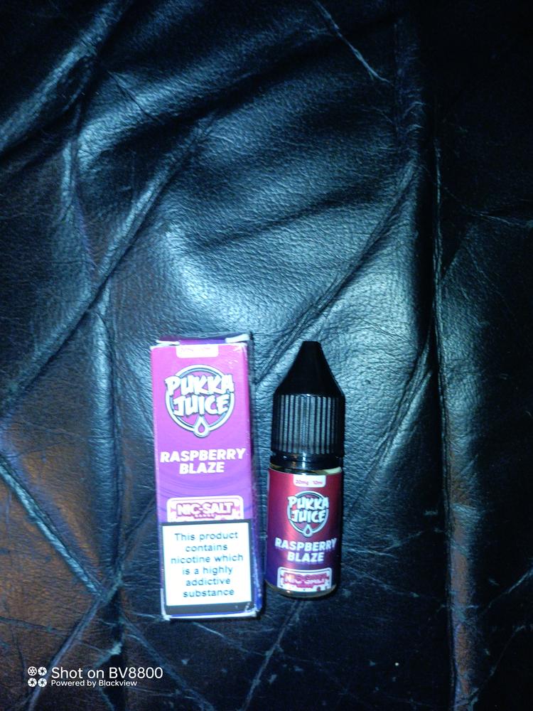 Pukka Juice Nic Salts - 7 NEW FLAVOURS - Customer Photo From Darren Charman