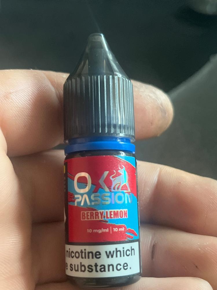 Oxva OX Passion Nic Salts - Customer Photo From Gareth Baker