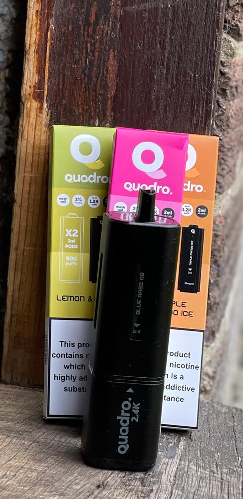 Quadro 4 in 1 2.4k Multi Flavour Edition - Customer Photo From Craig Roberts