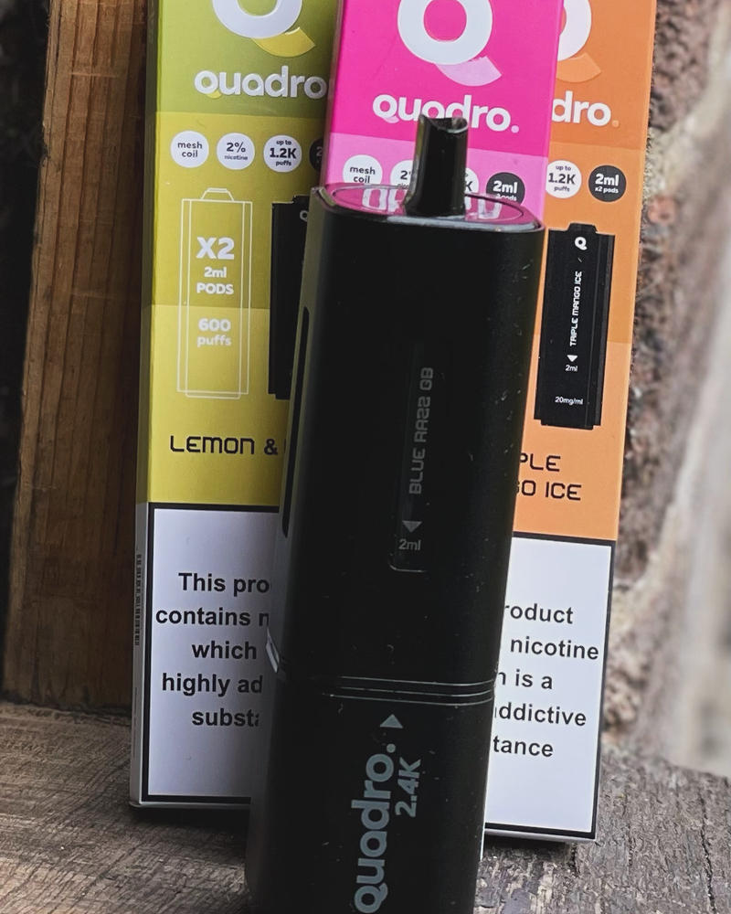 Quadro 4 in 1 2.4k Multi Flavour Edition - Customer Photo From Craig Roberts
