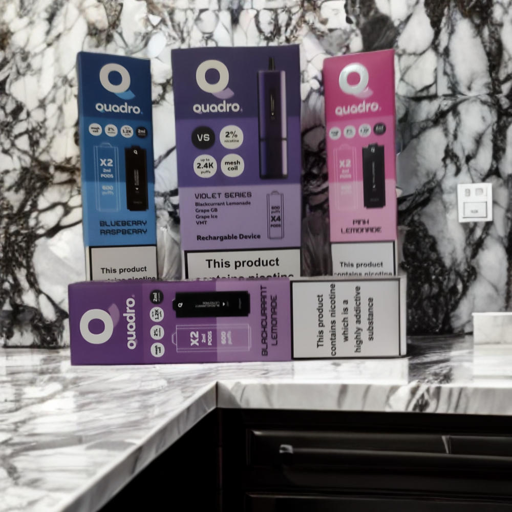 Quadro 4 in 1 2.4k Multi Flavour Edition - Customer Photo From scorpion_vapez