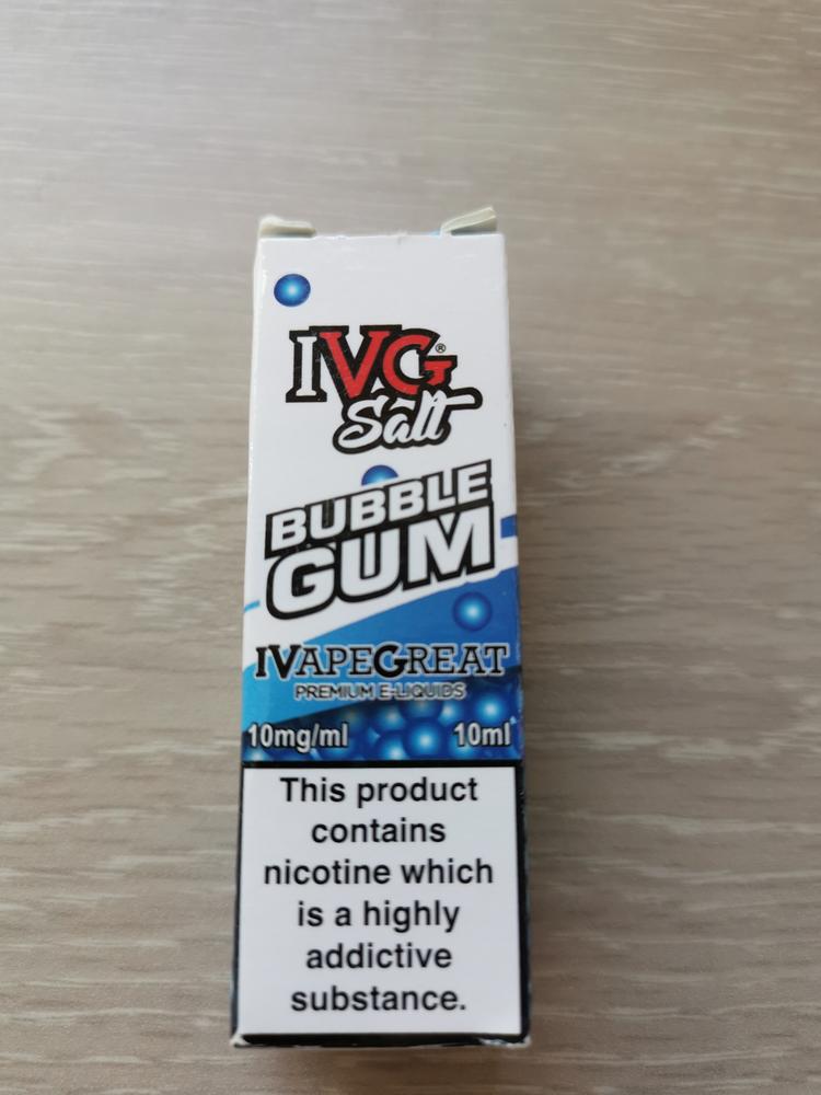 Bubblegum - Sweets - Nic Salts - IVG - Customer Photo From Adam riley