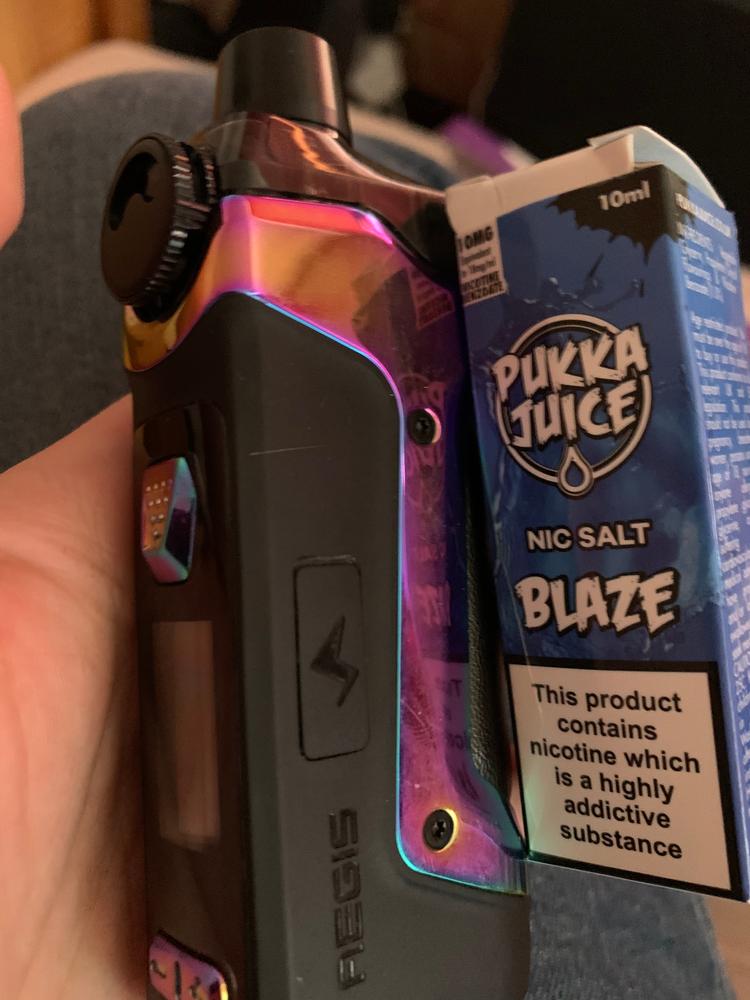 Blaze - Blaze - Nic Salts - Pukka Juice - Customer Photo From Hannah Denford