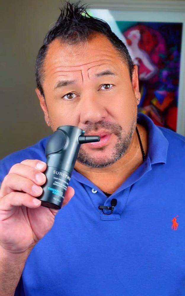 Hair Fibers for Thinning Hair 15g - Customer Photo From Monty Wiradilaga