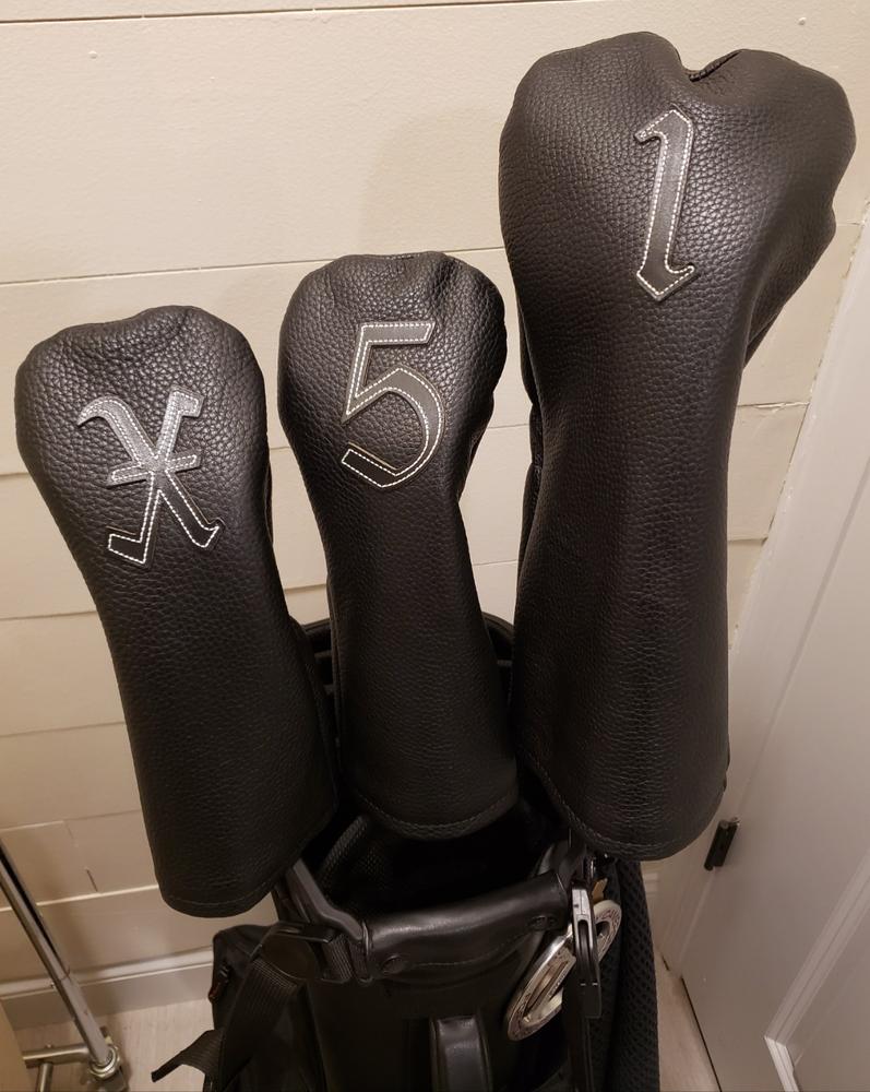 St. Louis Mural Headcovers in American Leather