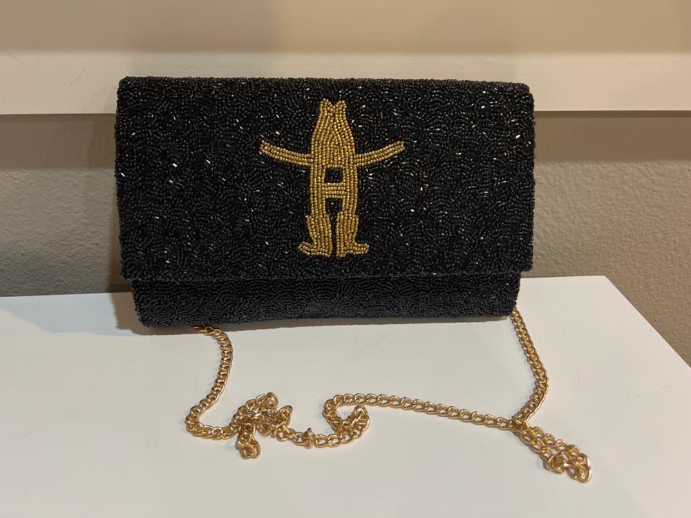 Houston Rodeo Logo Fully Beaded Clutch - Customer Photo From Anonymous
