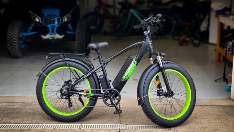HAOQI Green Leopard Pro Fat Tire Electric Bike - Customer Photo From David Kramer